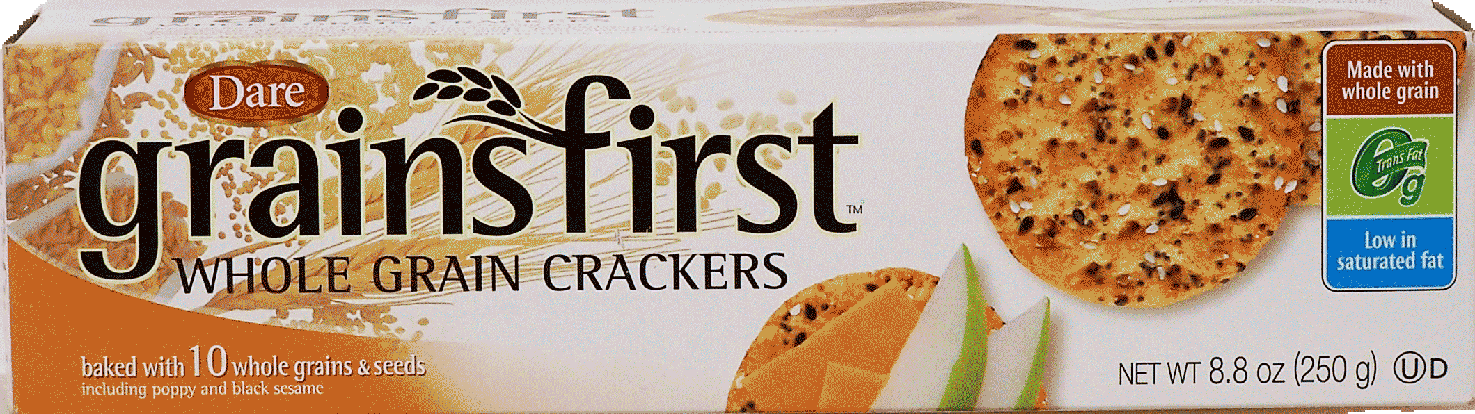 Dare Grains First whole grain crackers Full-Size Picture